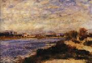 Auguste renoir The Seine at Argenteuil oil painting on canvas